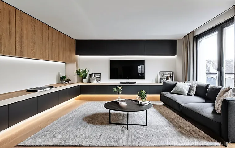 홈디자인 업계에서의 경쟁력 키우기 - **Sustainable German Craftsmanship in a Living Space:**
    "A bright, naturally lit living room in ...